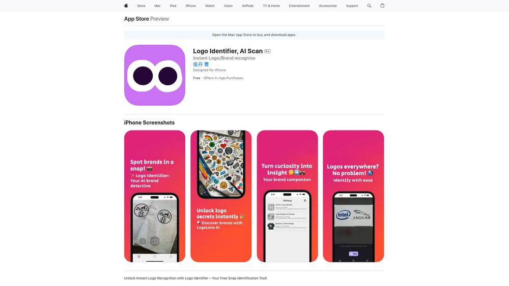 image for AI Logo Identifier: Snap, Identify Logos