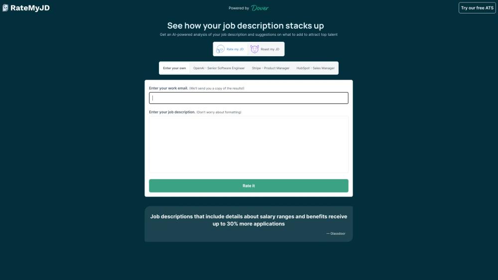 image for RateMyJD by Dover