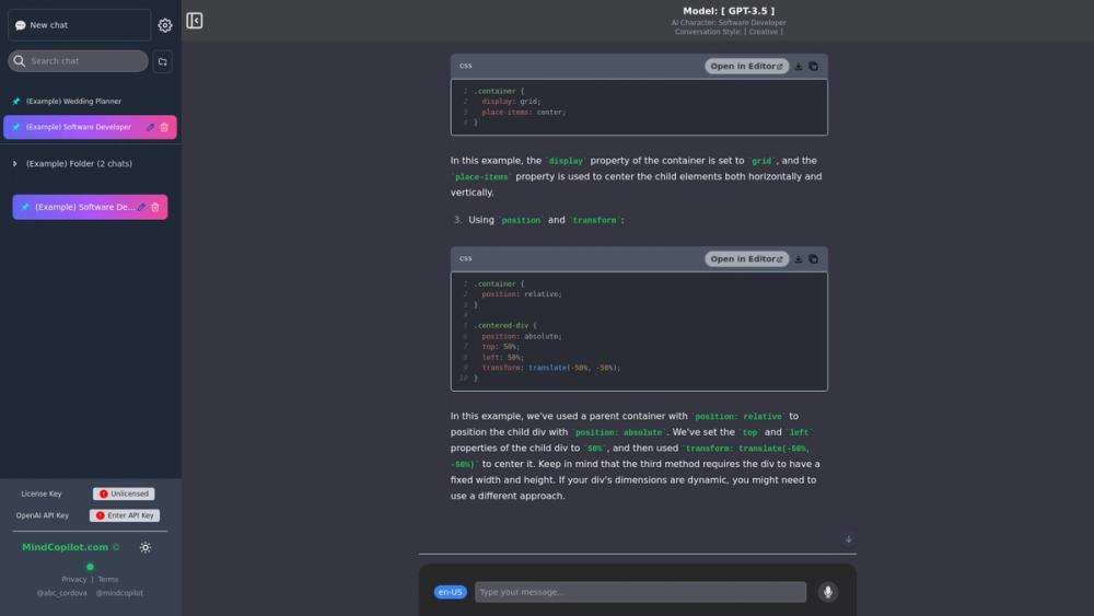 image for MindCopilot a Better UI for ChatGPT