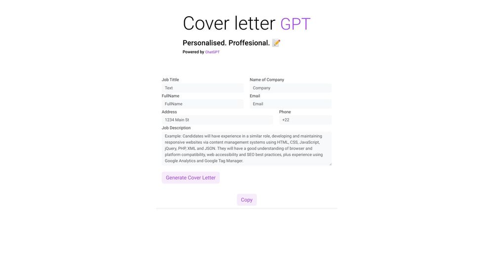 image for coverletter-gpt