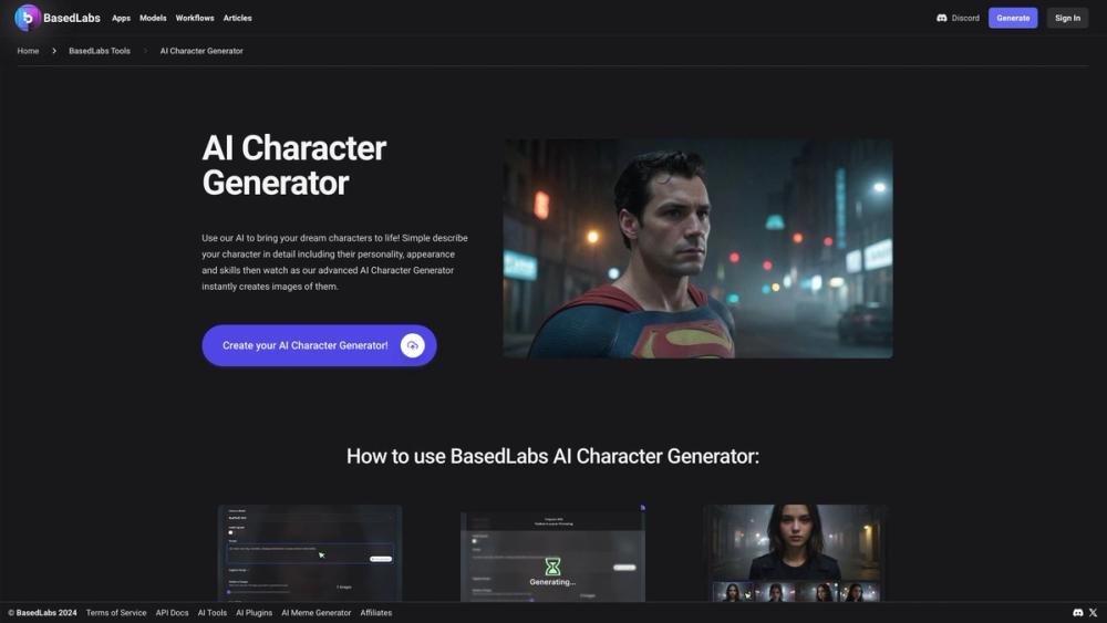 image for AI Character Generator