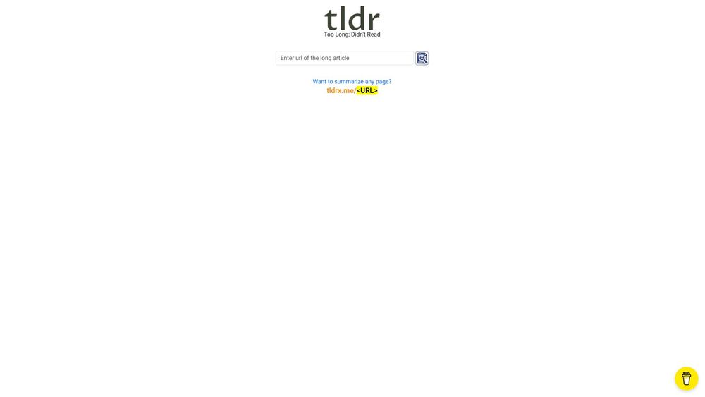 image for tldrx.me