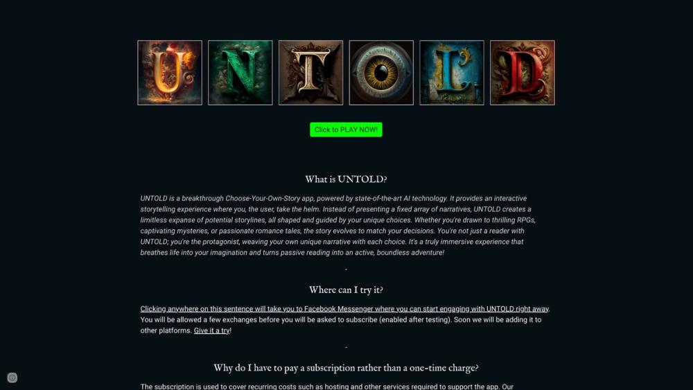 image for UNTOLD