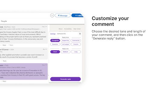 image for VoiceLi: AI-driven LinkedIn Comment Advisor