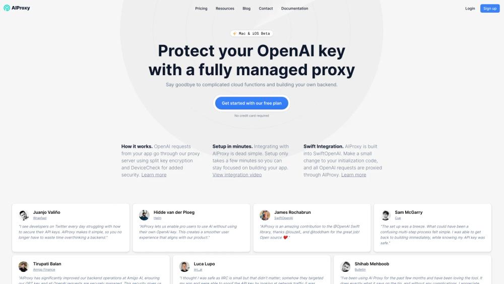 image for AIProxy