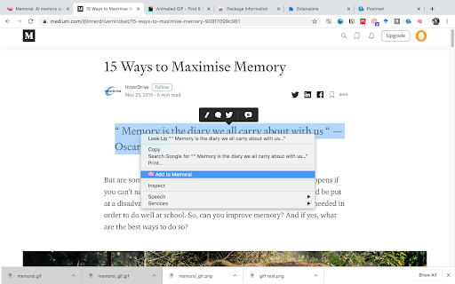 image for Memorai – AI memory assistant for Anki