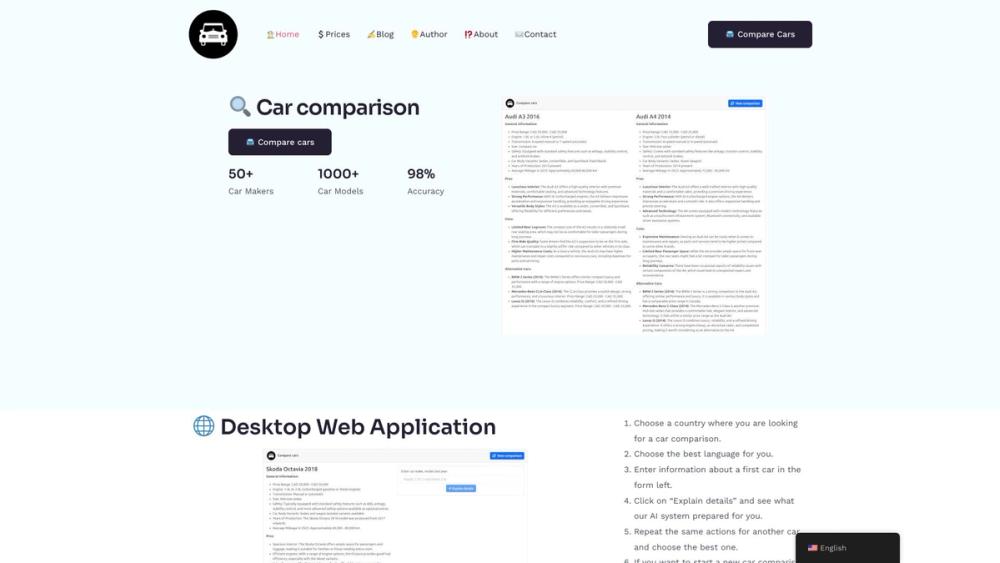 image for Car Comparison