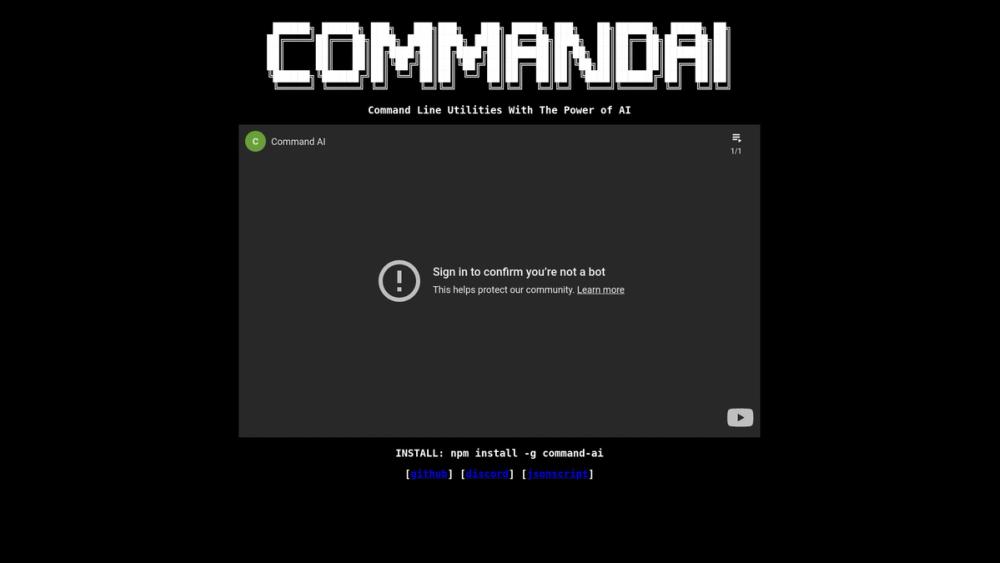 image for CommandAI
