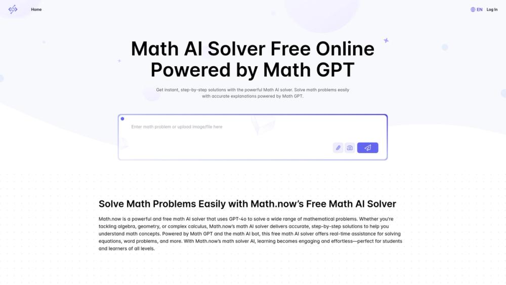 image for Math.now: Free Math AI Solver powered by math GPT