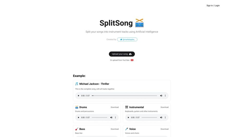 image for SplitSong.com