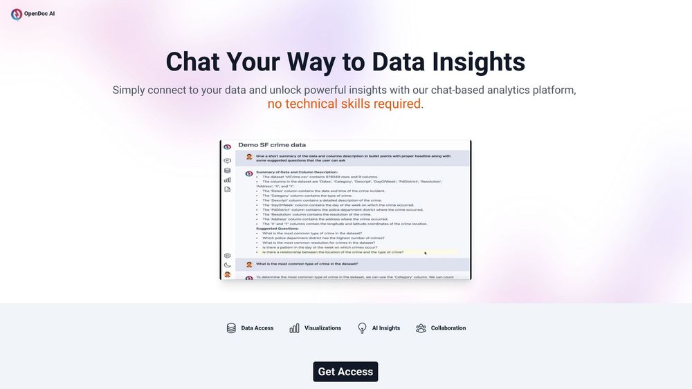 image for OpenDoc AI - DataIQ