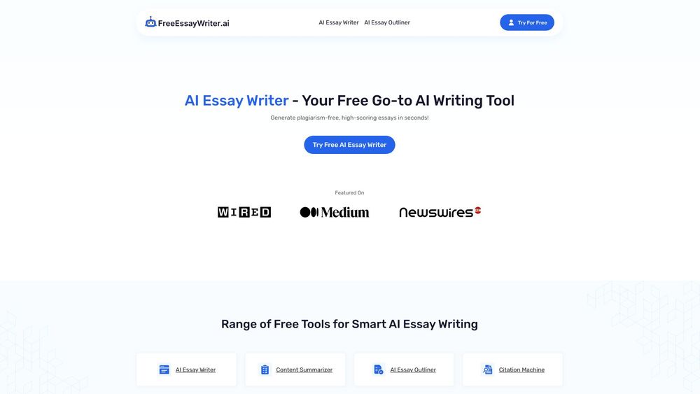 image for FreeEssayWriter.AI