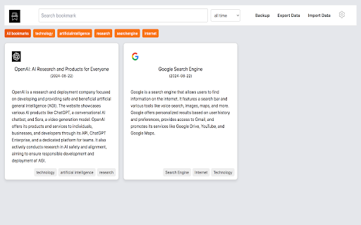 image for ai bookmarker
