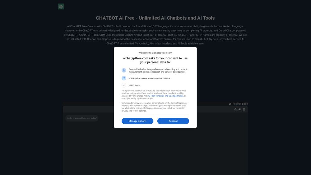 image for AI ChatGPT Free AI Chat and AI Tools