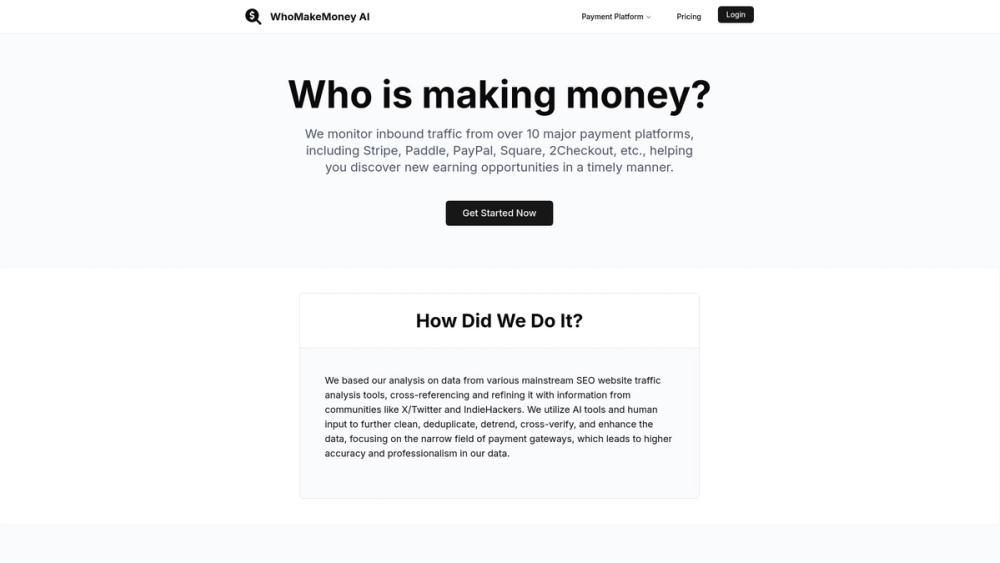 image for WhoMakeMoney AI