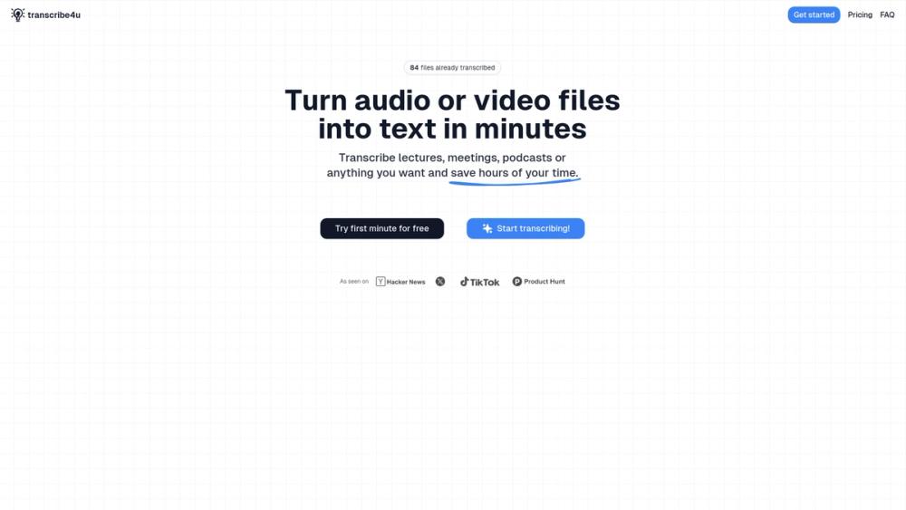 image for transcribe4u