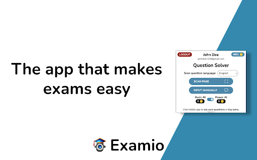 image for Examio - Study Assistant