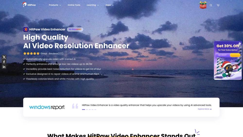 image for HitPaw Video Enhancer