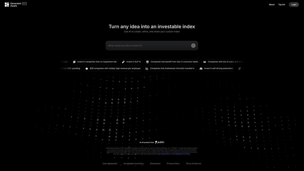 image for Generated Assets
