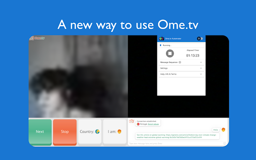 image for Ome.tv Automator