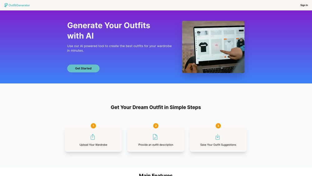 image for Outfit Generator