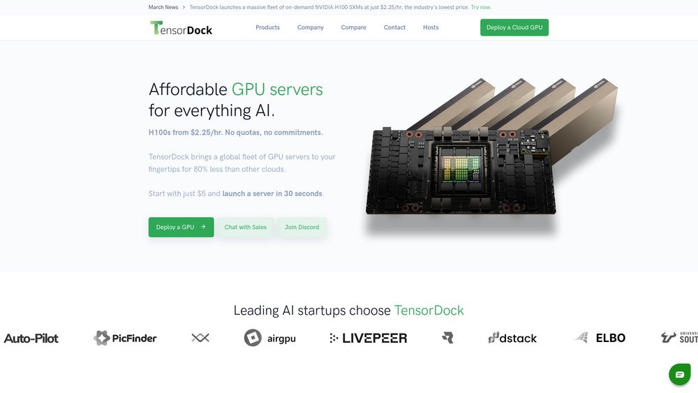 image for TensorDock