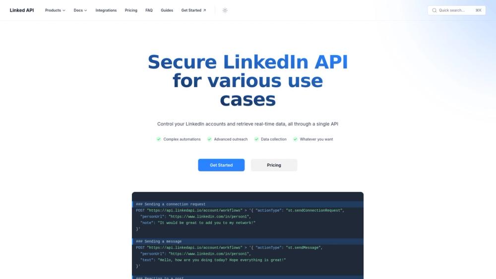 image for Linked API