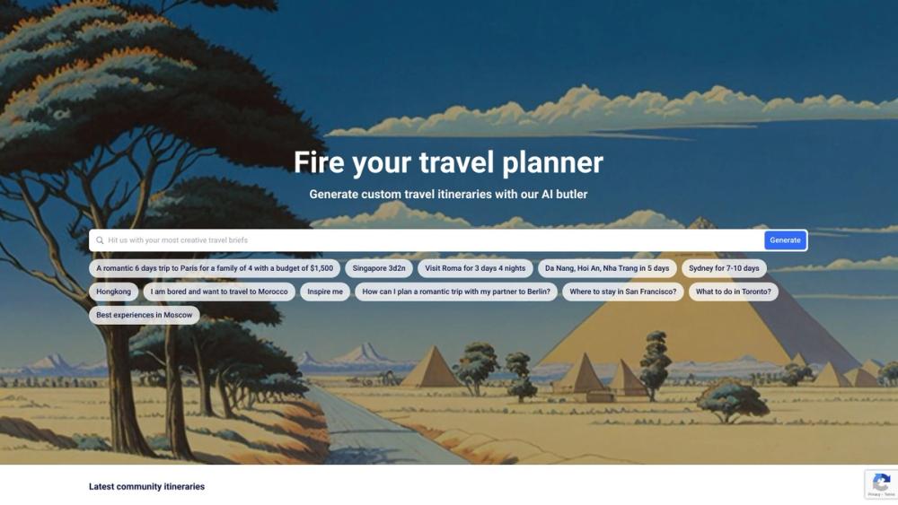 image for PlanTrips: AI-powered travel planner