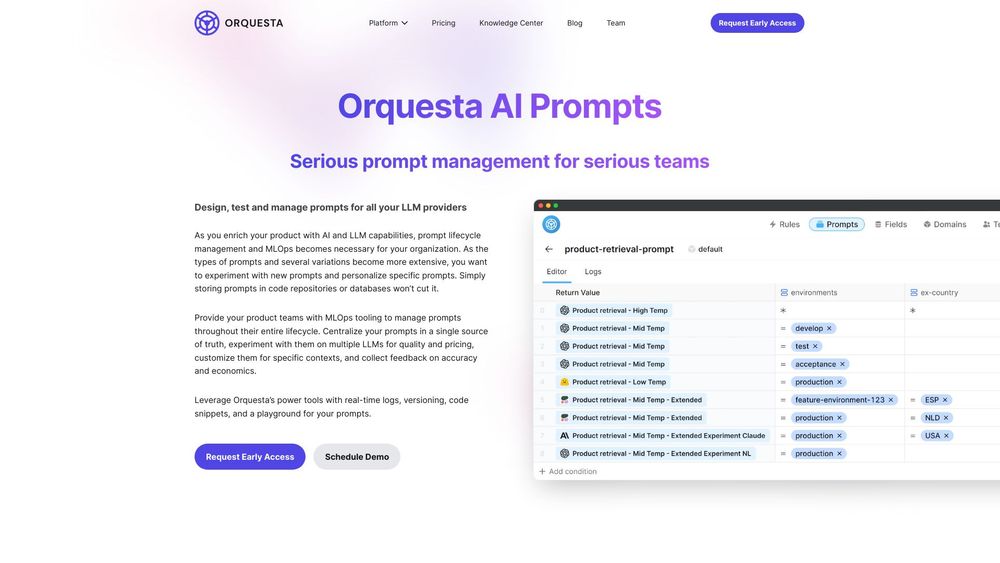 image for Orquesta AI Prompts