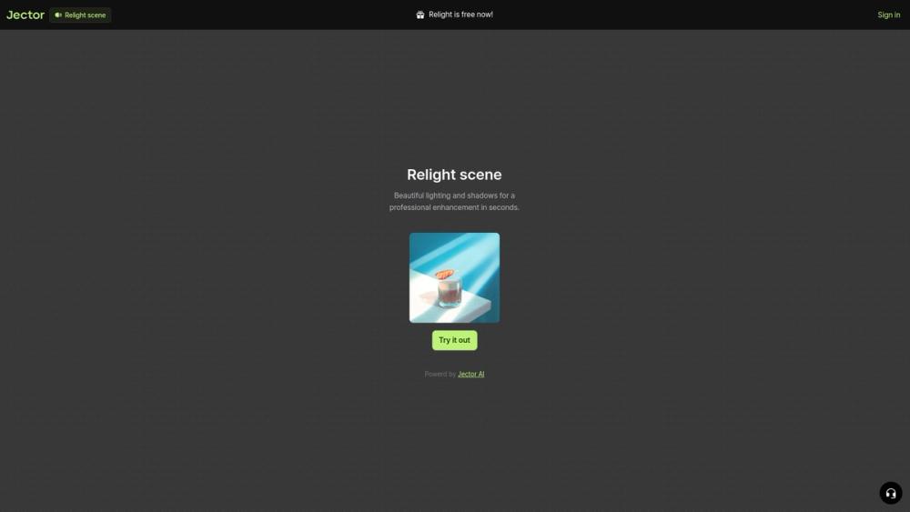 image for Relight Scene by Jector AI