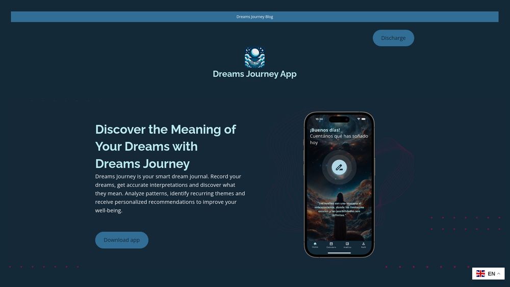 image for Dreams Journey App