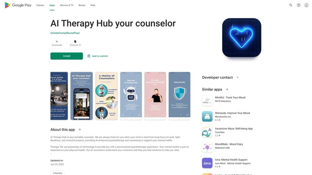 image for AI Therapy Hub - Your Counselor