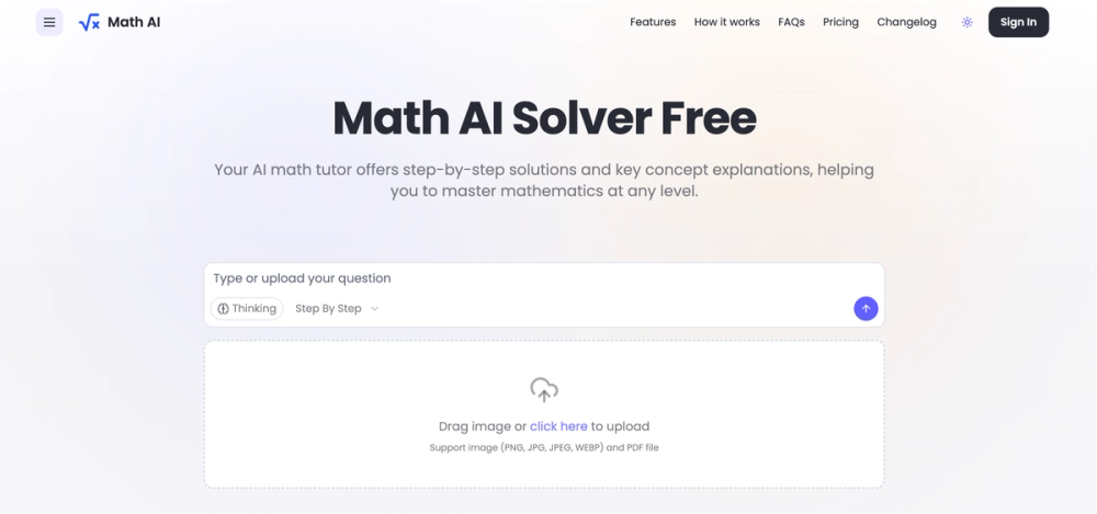 image for Math AI Solver Free Online