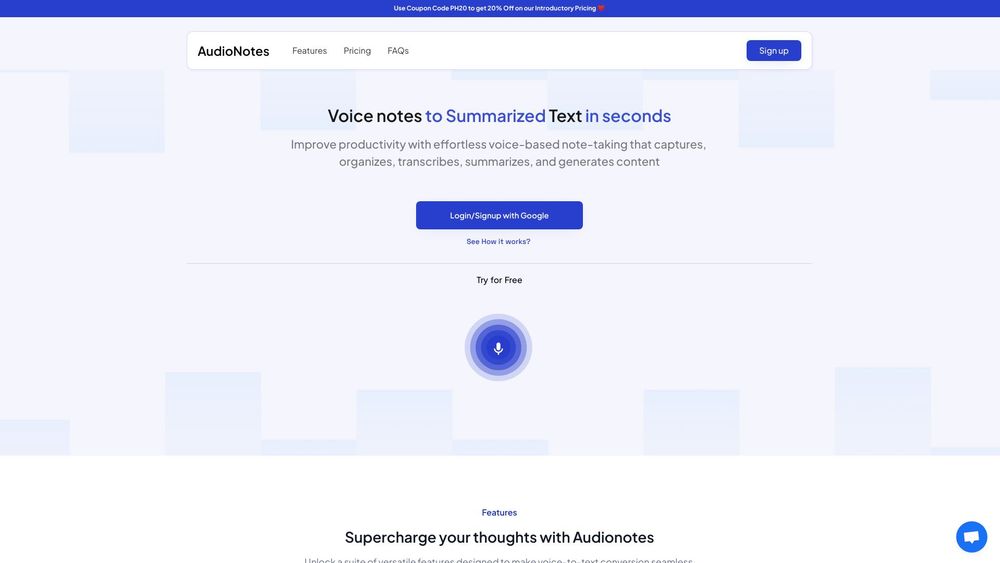 image for AudioNotes
