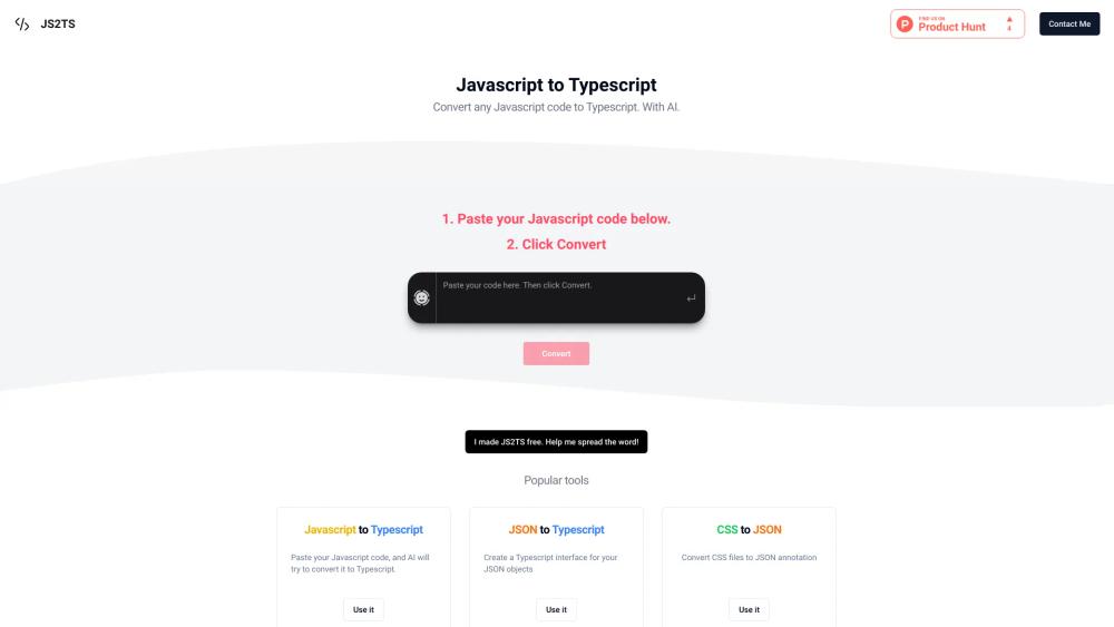 image for JS2TS