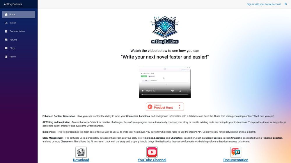 image for AIStoryBuilders