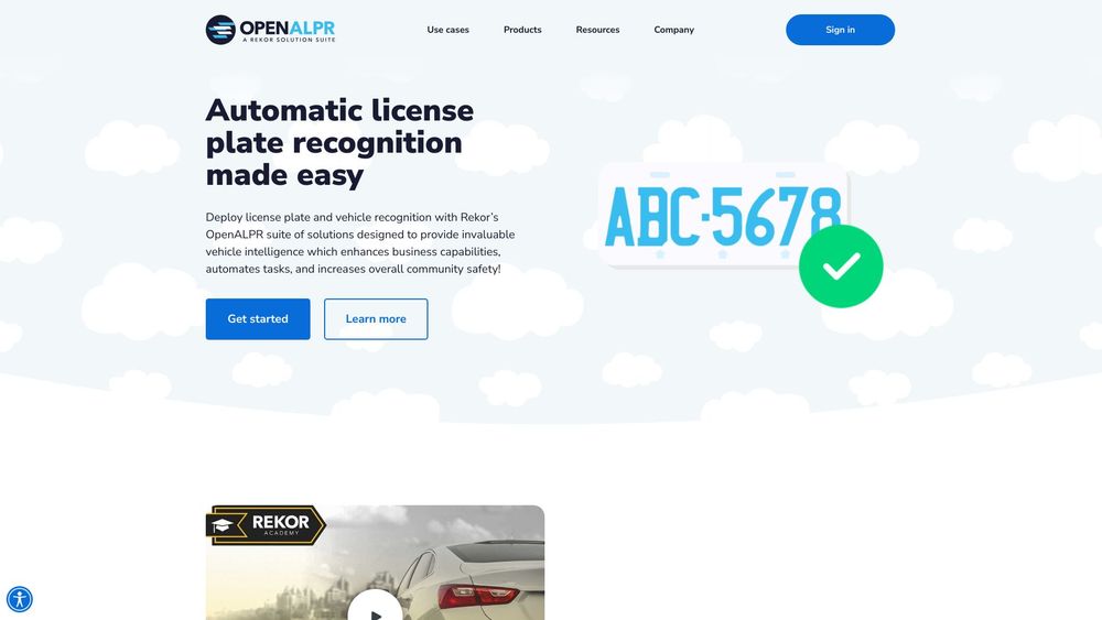 image for OpenALPR