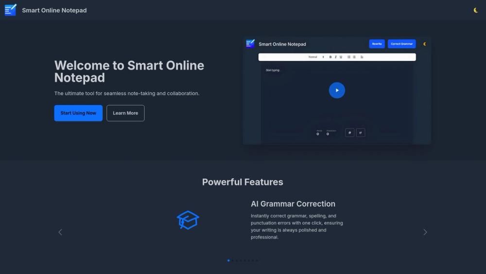 image for Smart Online Notepad