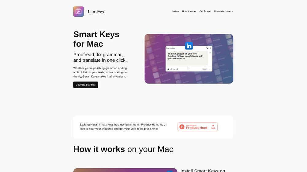 image for Smart Keys for Mac