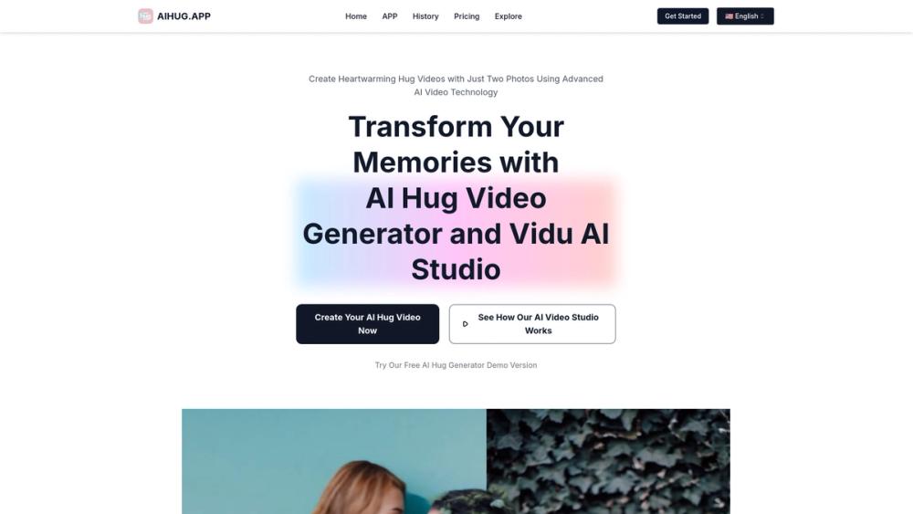 image for AI Hug Video Generator, Hug Video Studio