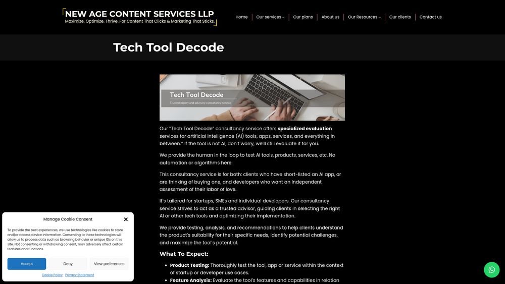 image for Tech Tool Decode