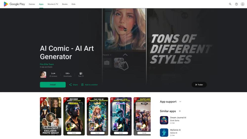 image for AI Comic