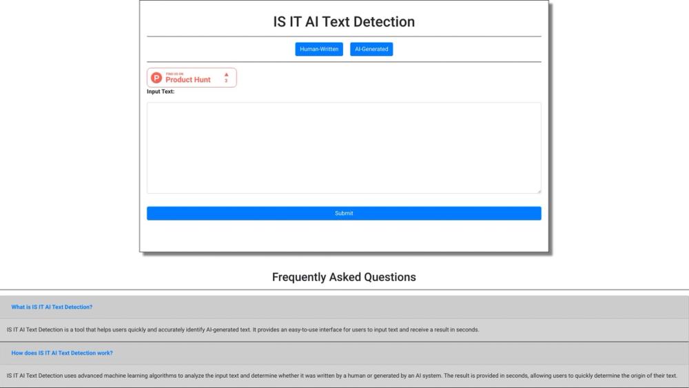 image for Is It Ai Text