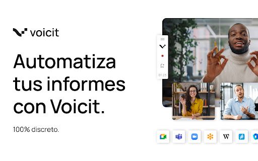 image for Voicit: Resumen reunión IA y notas online