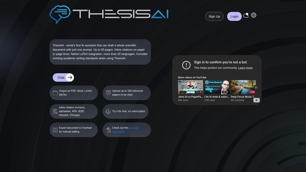 image for ThesisAI