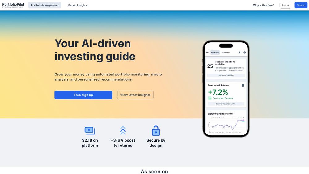 image for PortfolioPilot Insights