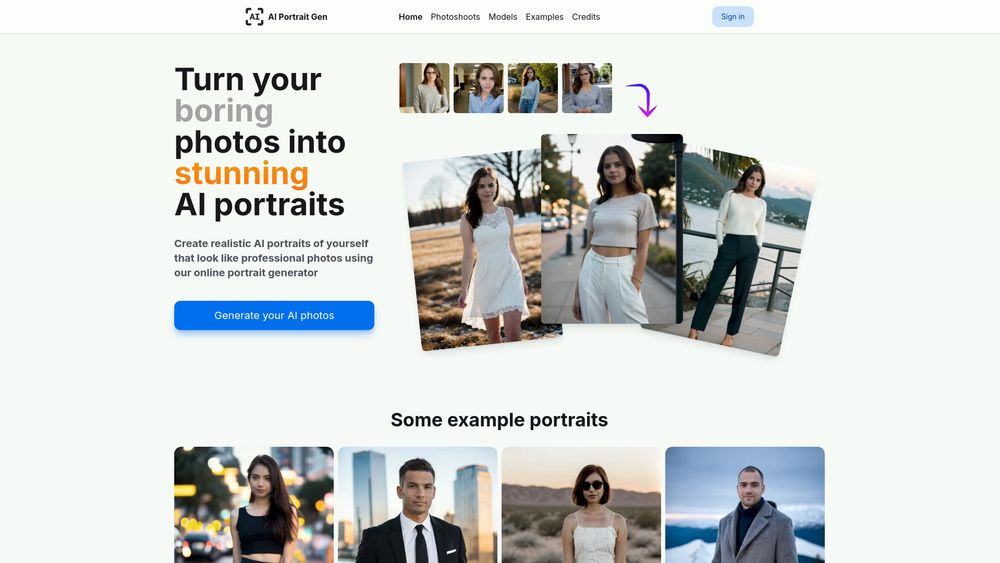 image for AI Portrait Gen