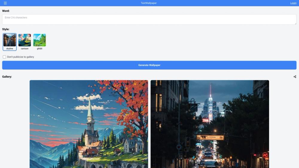image for TextWallpaper