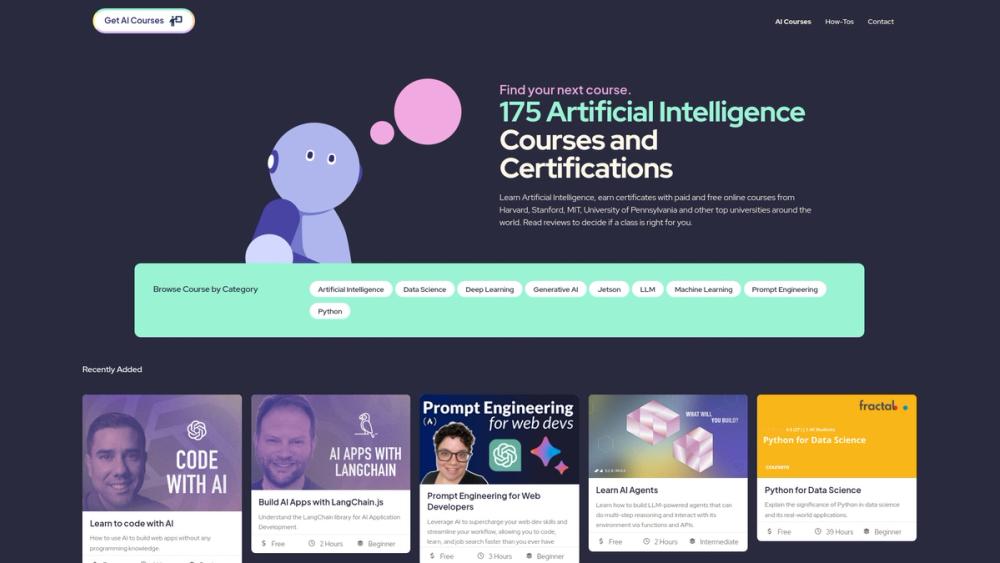 image for Get AI Courses