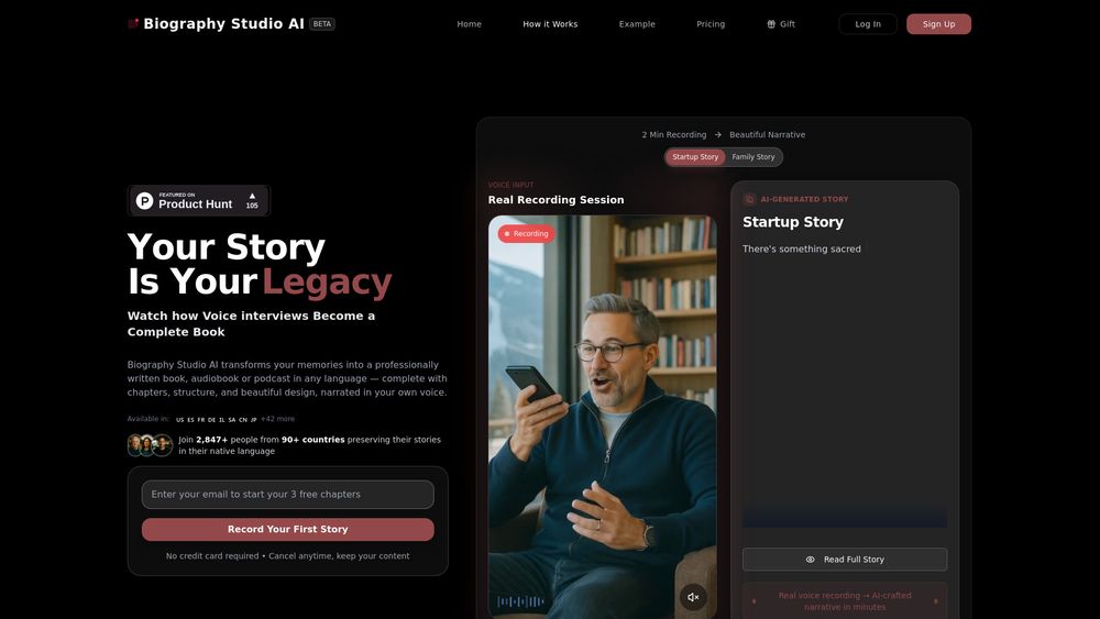 image for Biography Studio AI